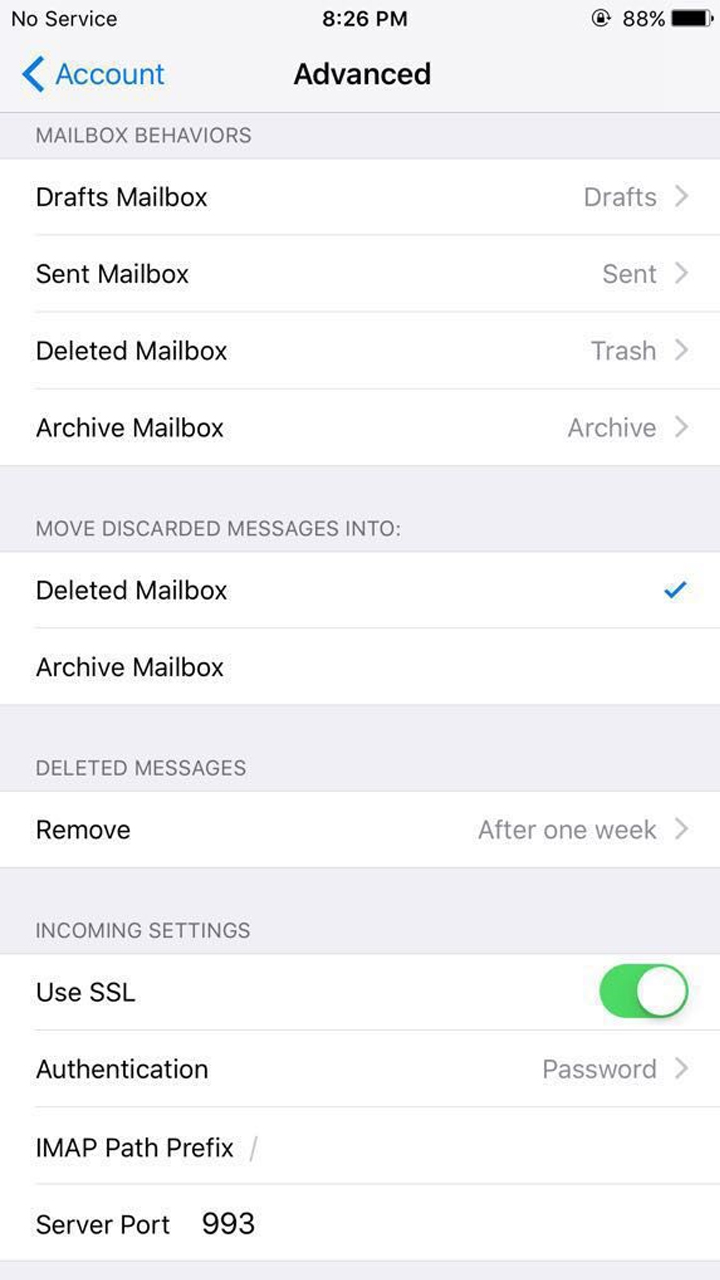 webmail to mobile